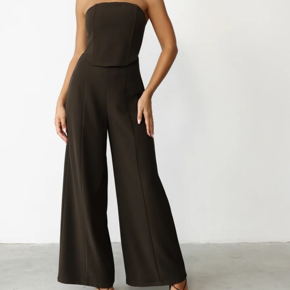 Brown Jumpsuit